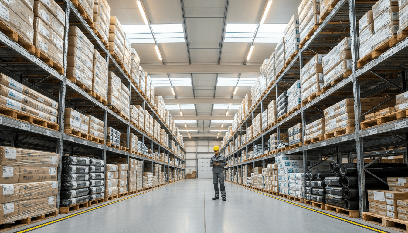 Bulk material storage and distribution